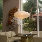 Lavenora Paper Pendant Light-Moonnatur