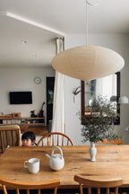 Lavenora Paper Pendant Light-Moonnatur