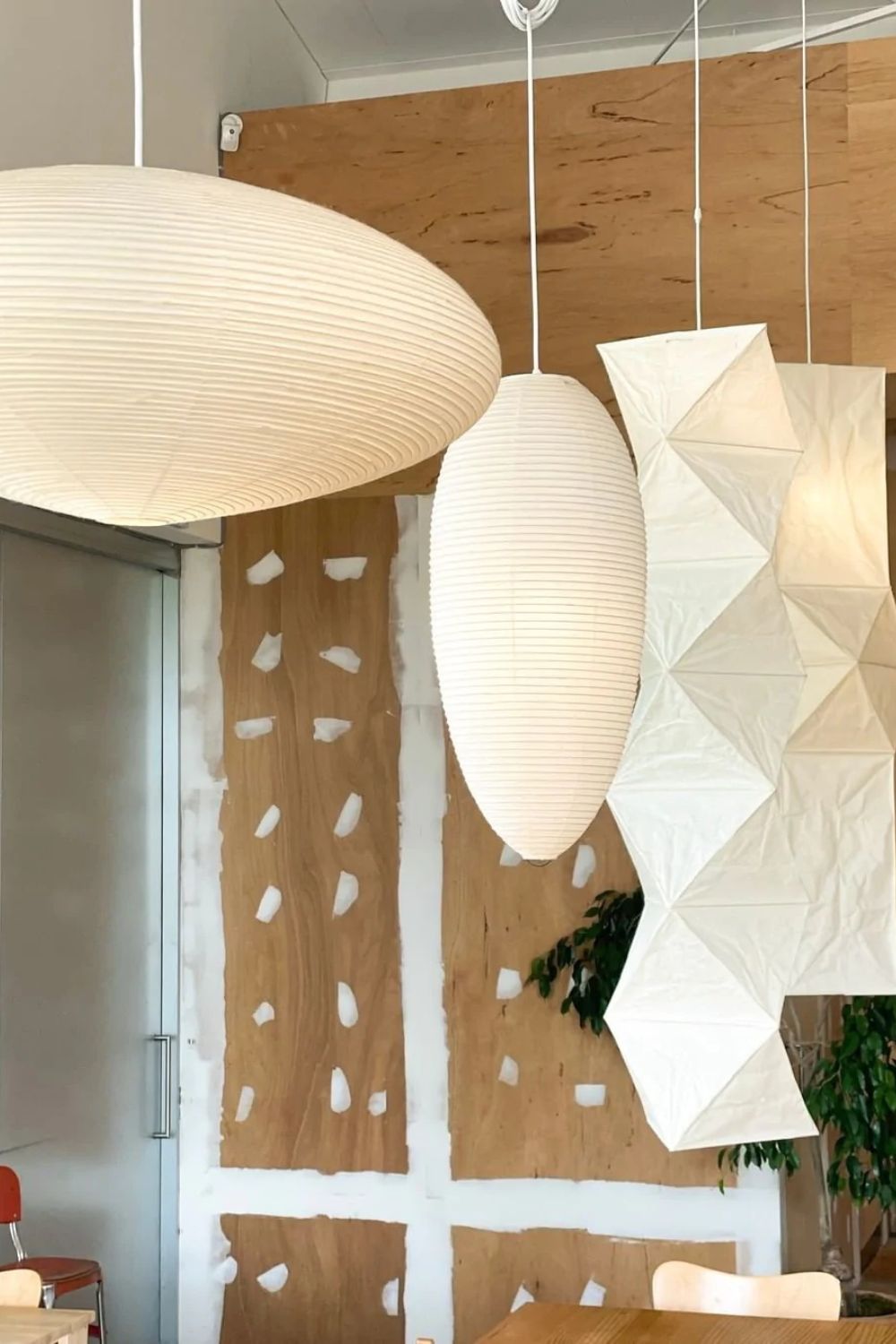 Lavenora Paper Pendant Light-Moonnatur