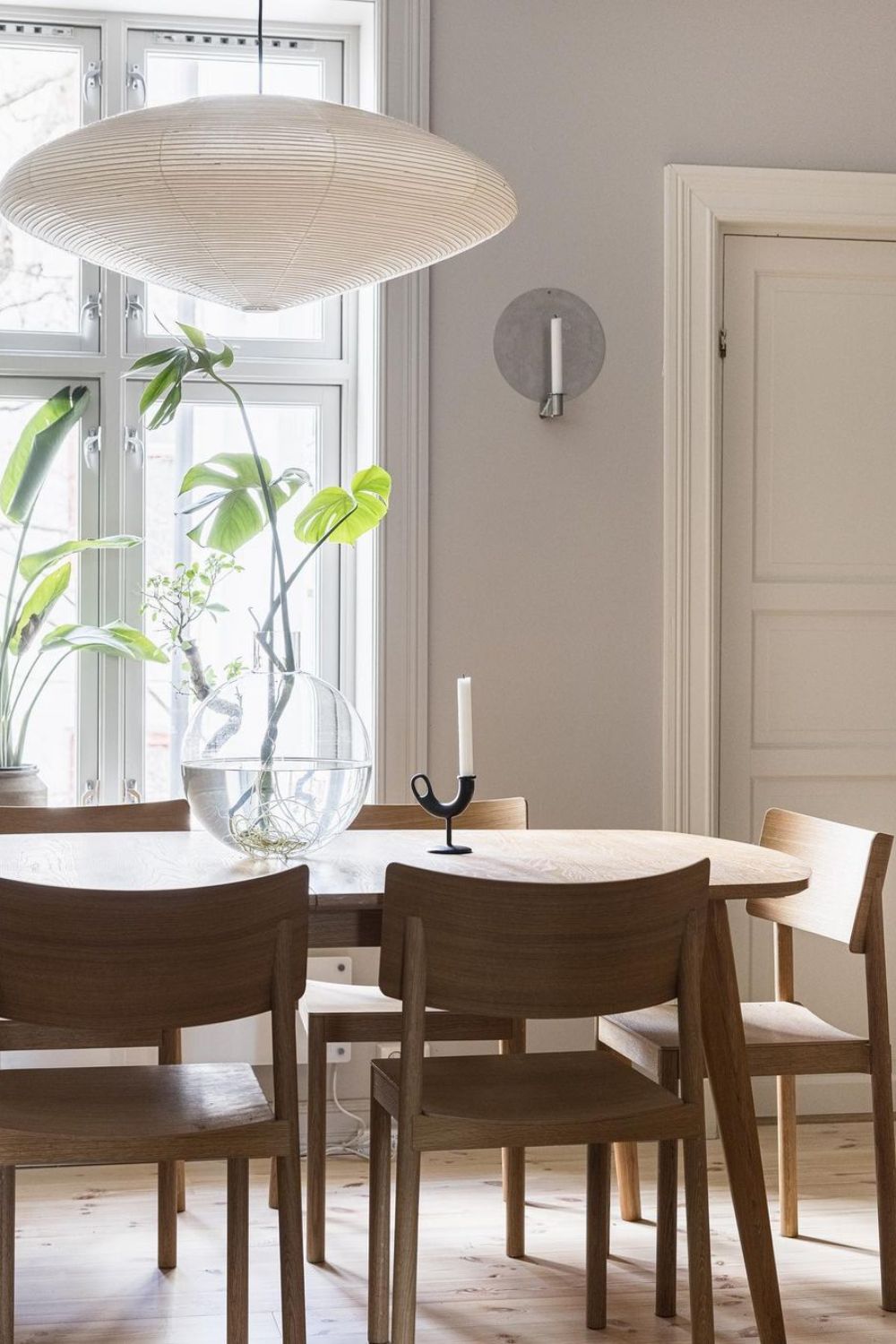 Lavenora Paper Pendant Light-Moonnatur