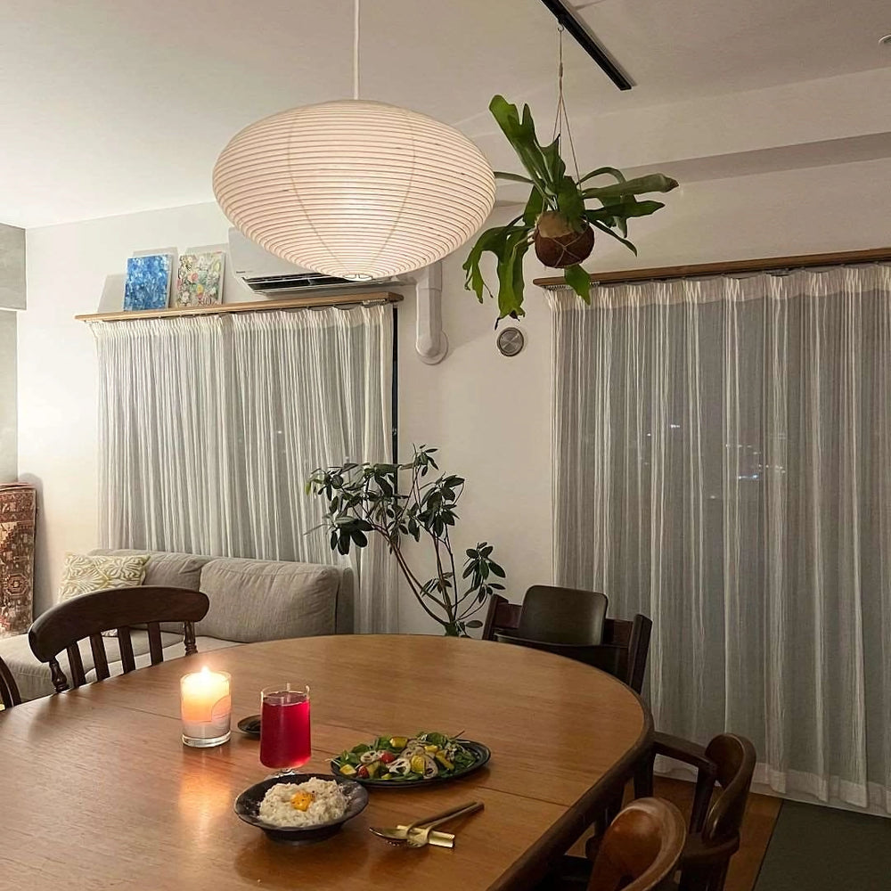 Tildenenna Mulberry Paper Pendant Light-Moonnatur