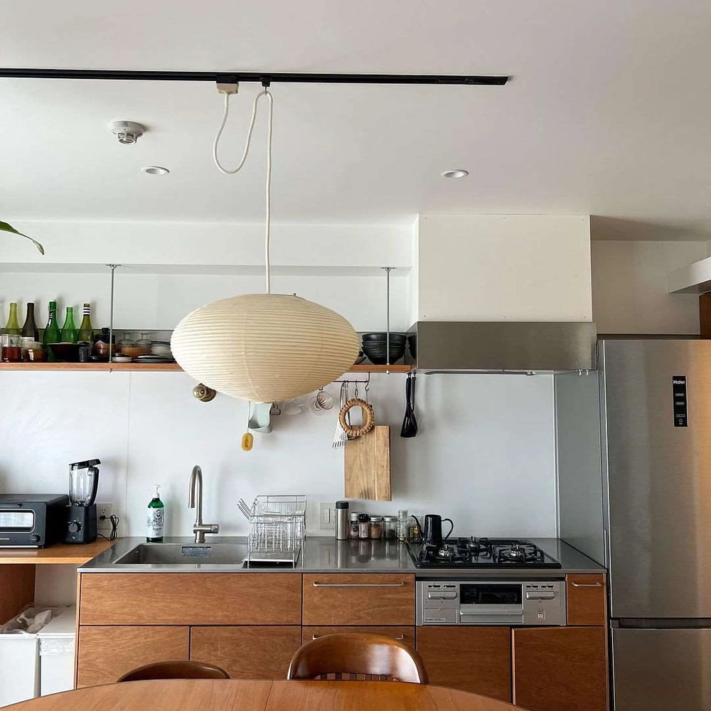 Tildenenna Mulberry Paper Pendant Light-Moonnatur