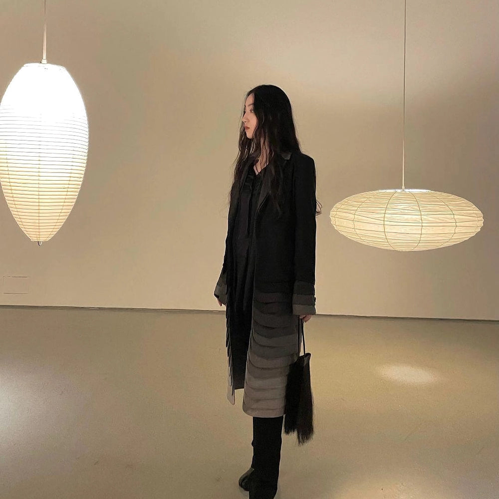 Lavenora Paper Pendant Light-Moonnatur