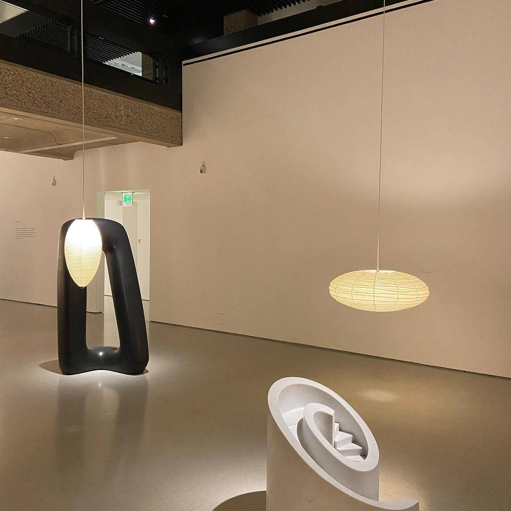 Lavenora Paper Pendant Light-Moonnatur