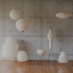 Lavenora Paper Pendant Light-Moonnatur