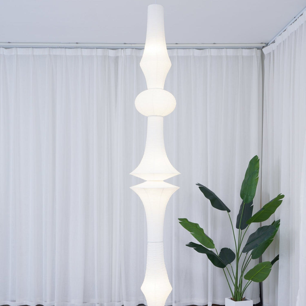 Denelmoss Mulberry Paper Pendant Light-Moonnatur