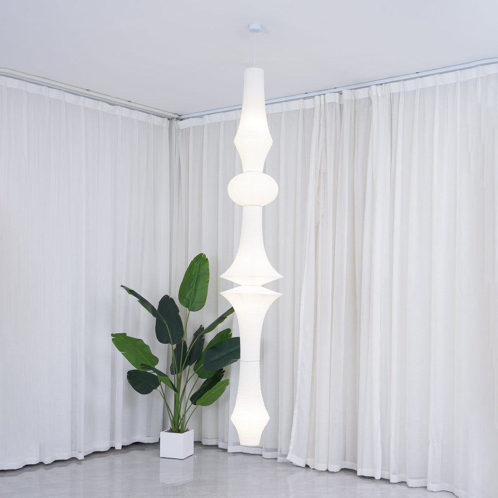 Laelena Paper Pendant Light-Moonnatur