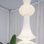 Denelmoss Mulberry Paper Pendant Light-Moonnatur