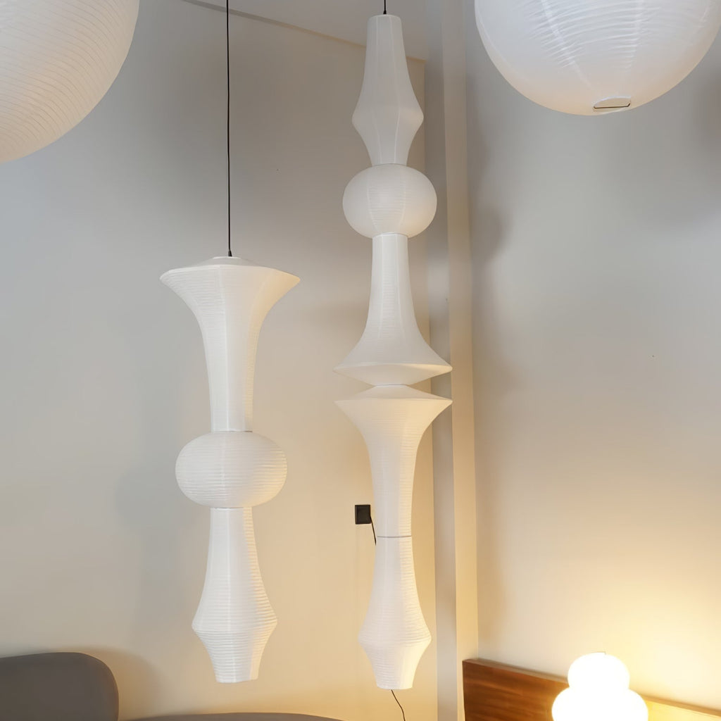 Laelena Paper Pendant Light-Moonnatur