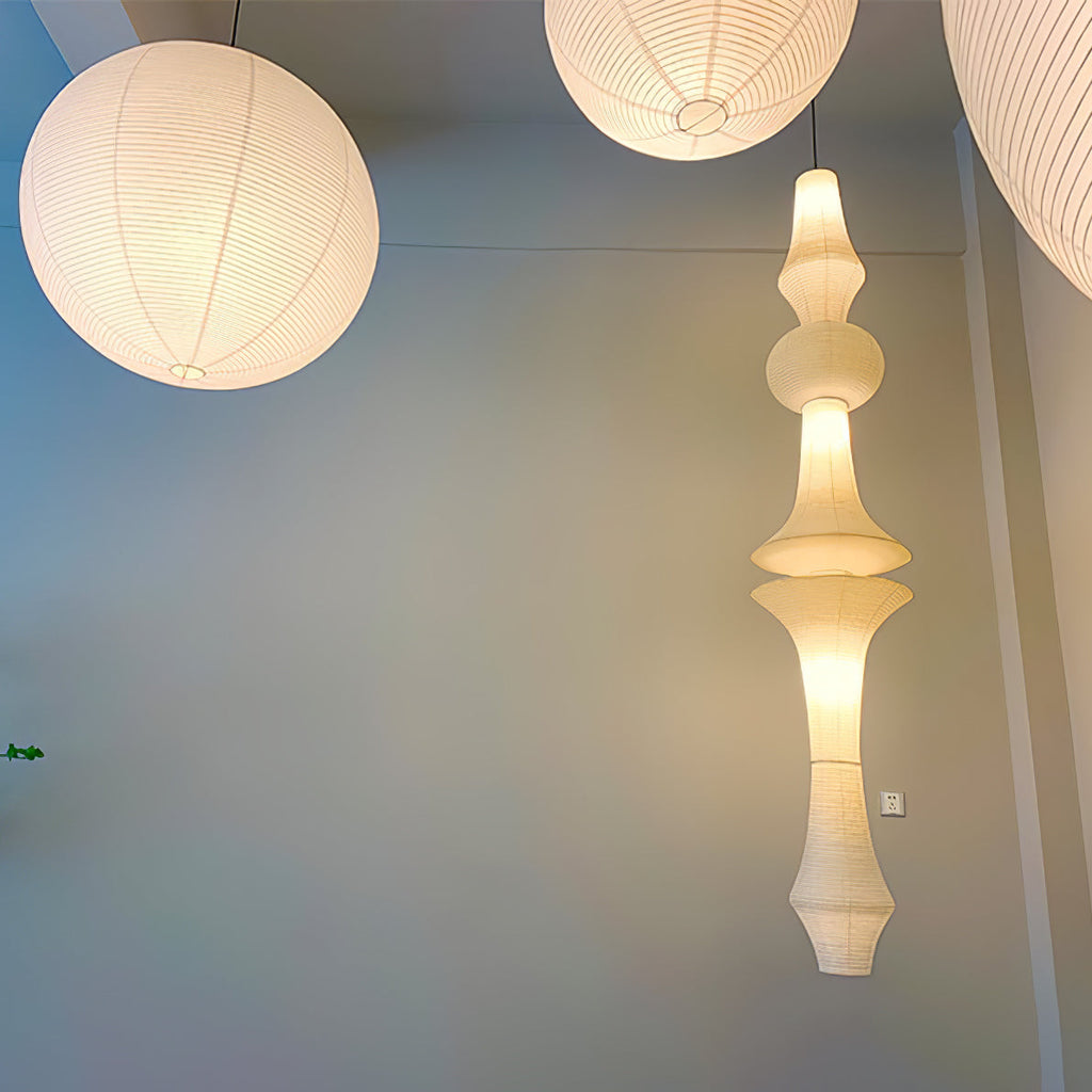 Laelena Paper Pendant Light-Moonnatur