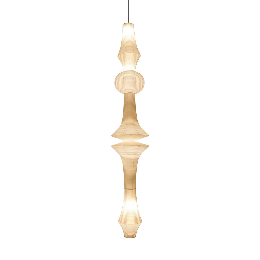 Denelmoss Mulberry Paper Pendant Light-Moonnatur