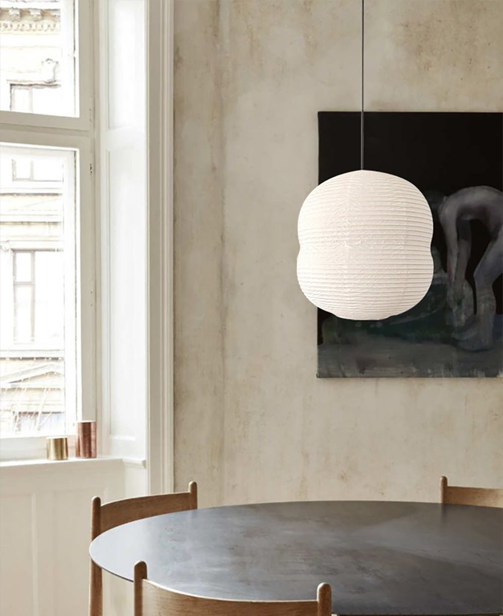 Ardenina Rice Paper Pendant Light-Moonnatur