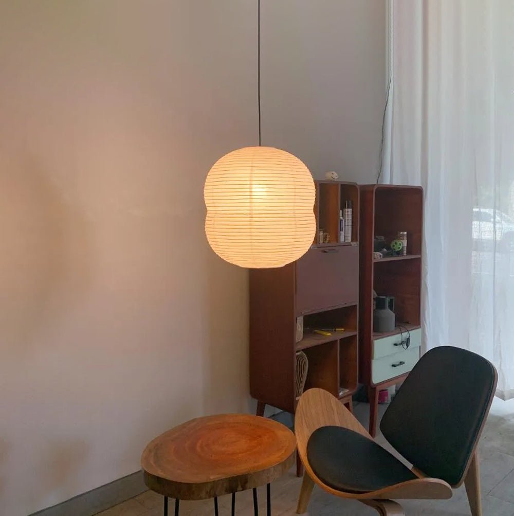 Ardenina Rice Paper Pendant Light-Moonnatur