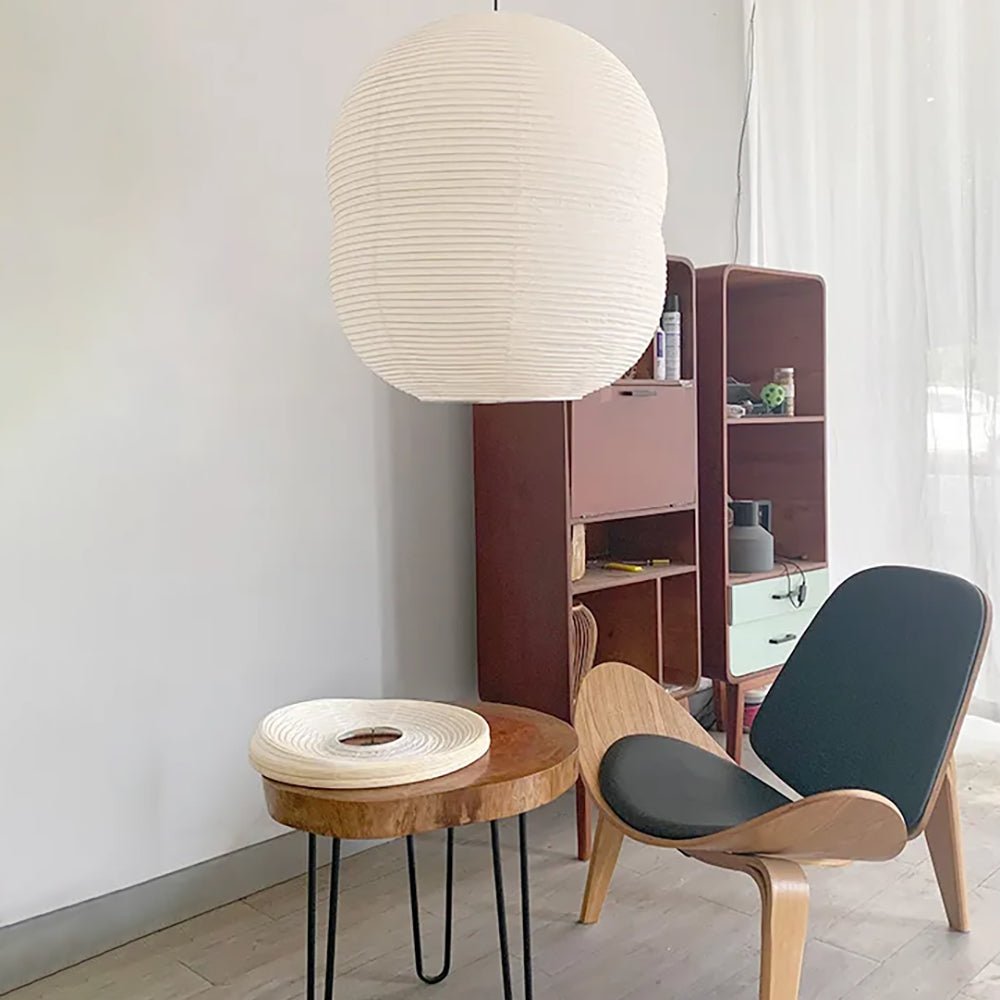 Ardenina Rice Paper Pendant Light-Moonnatur