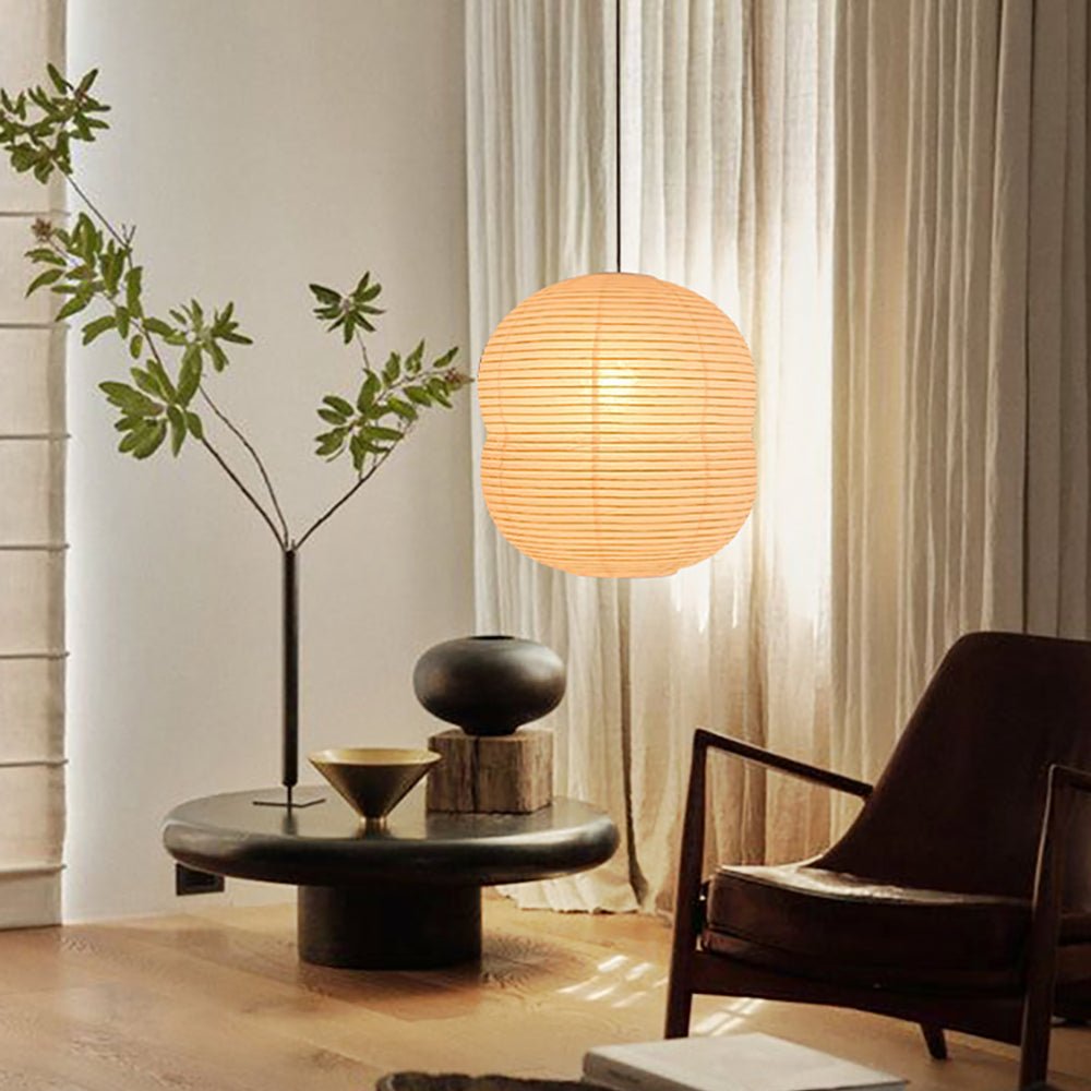 Ardenina Rice Paper Pendant Light-Moonnatur