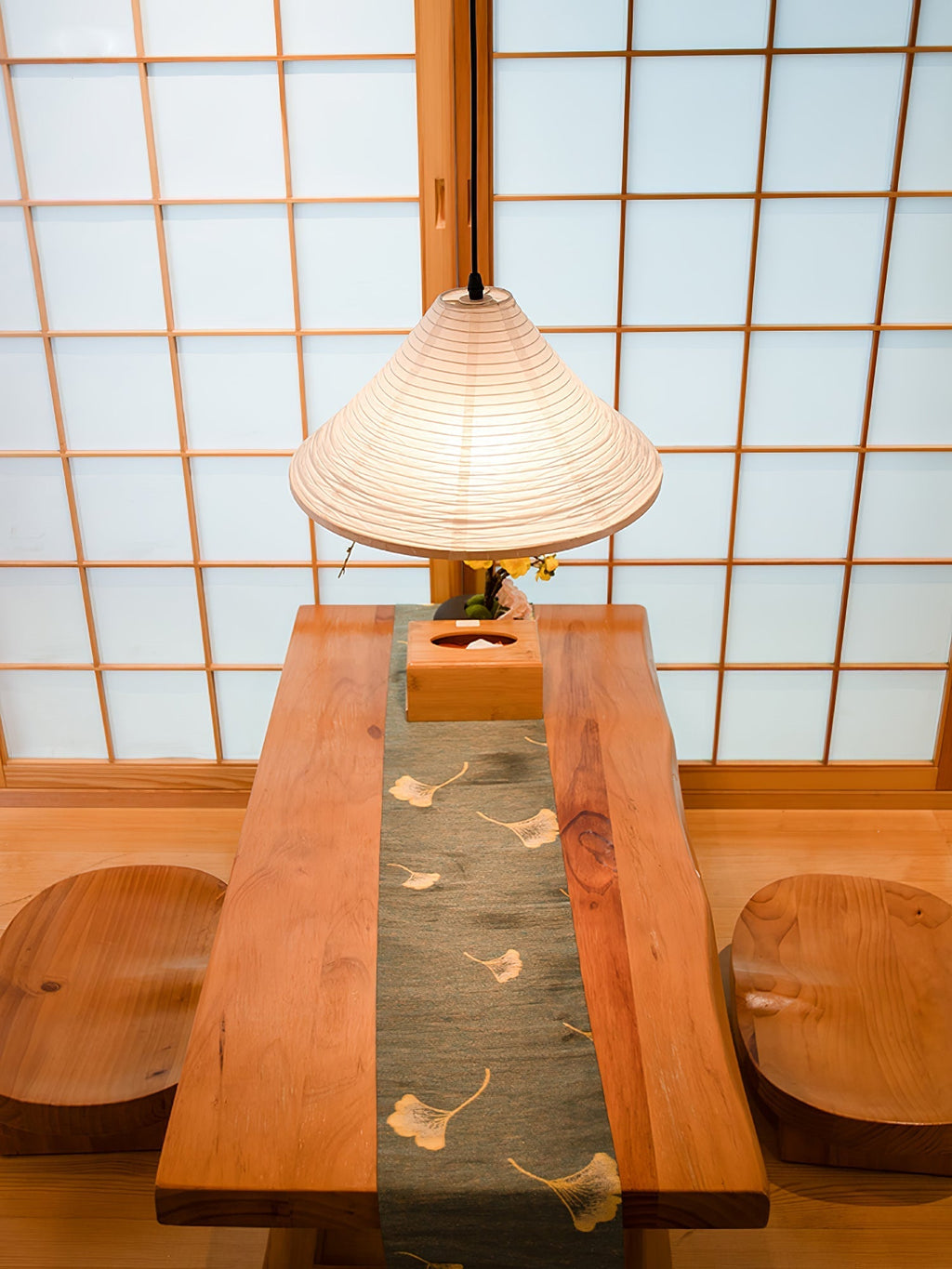 Idrisara Paper Pendant Light-Moonnatur
