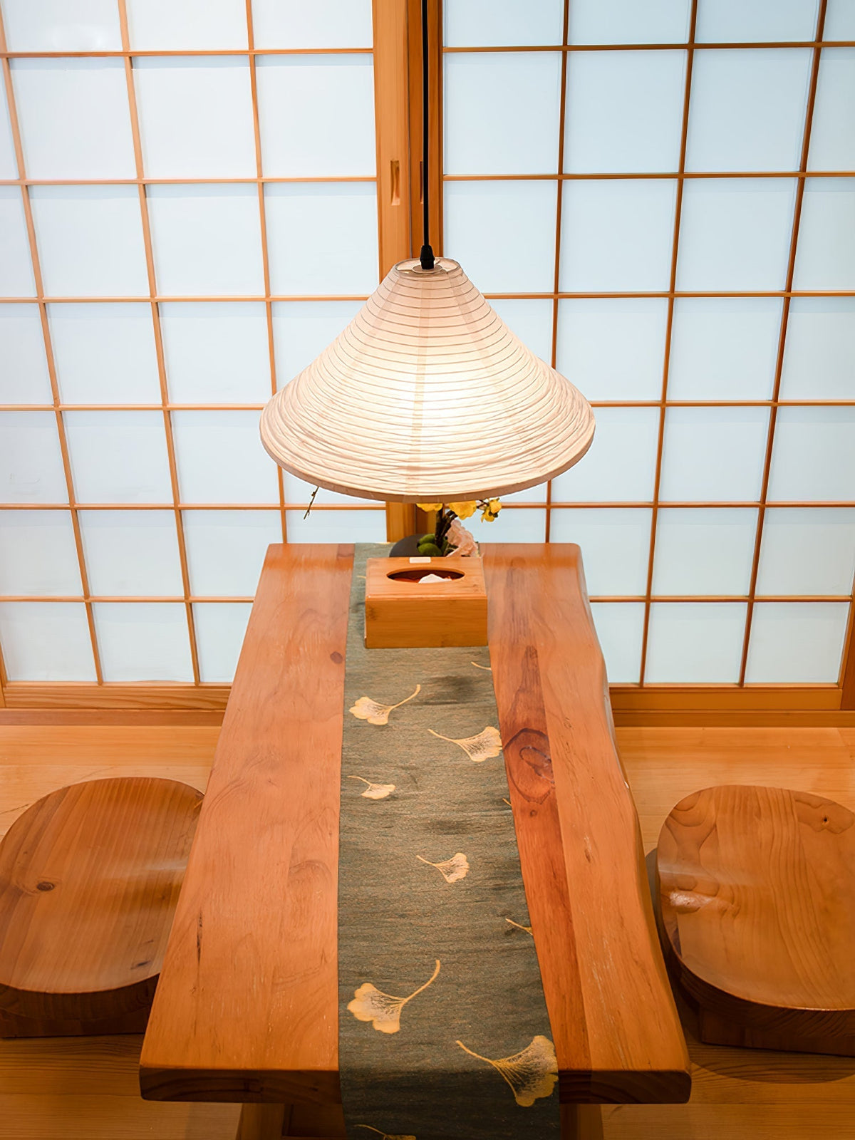 Idrisara Paper Pendant Light-Moonnatur