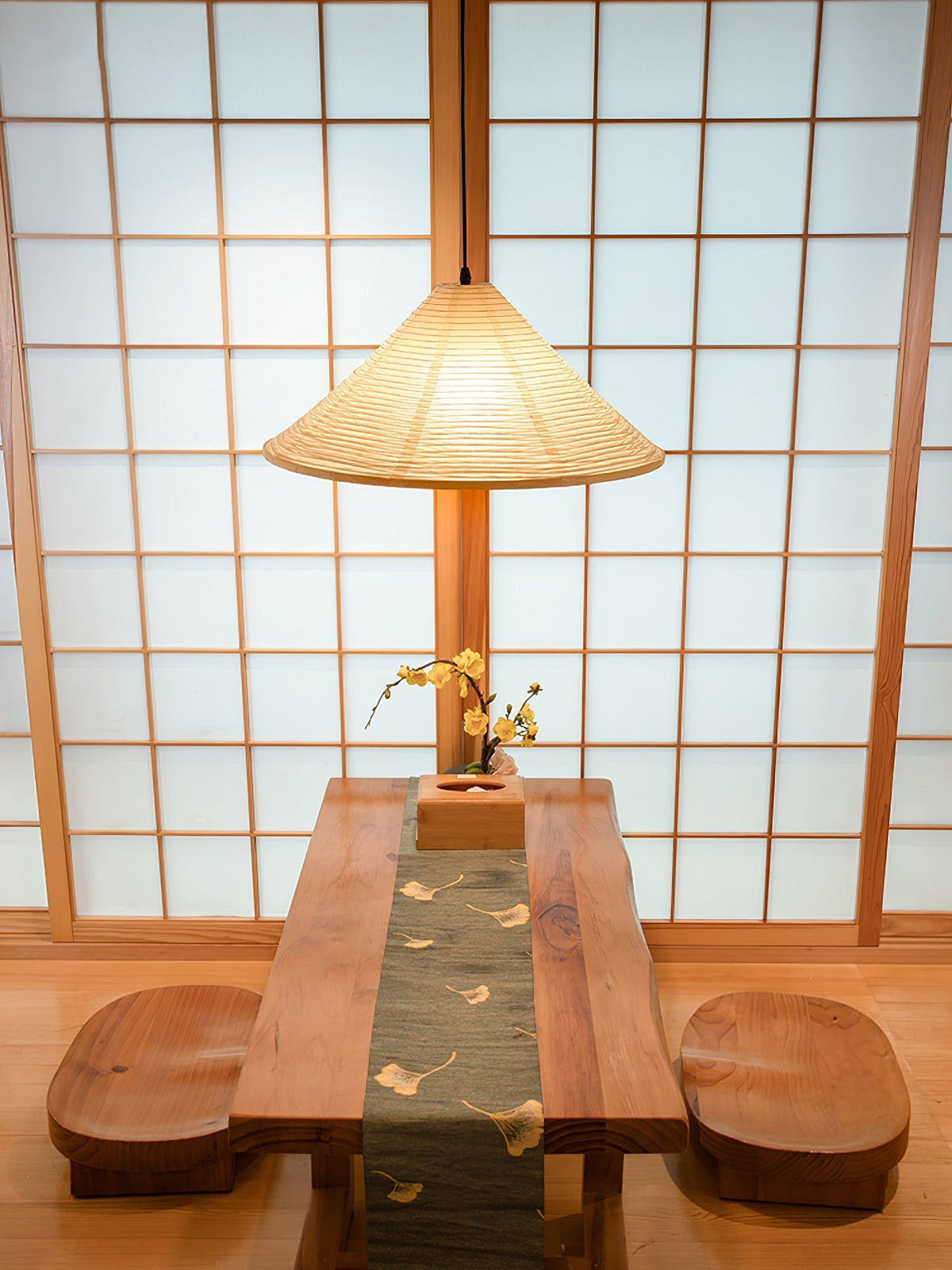 Idrisara Paper Pendant Light-Moonnatur