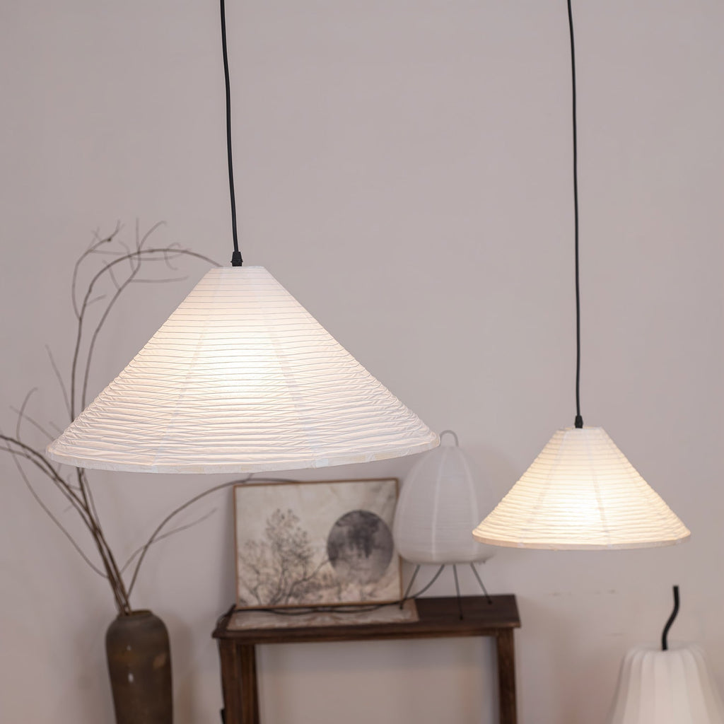 Idrisara Paper Pendant Light-Moonnatur