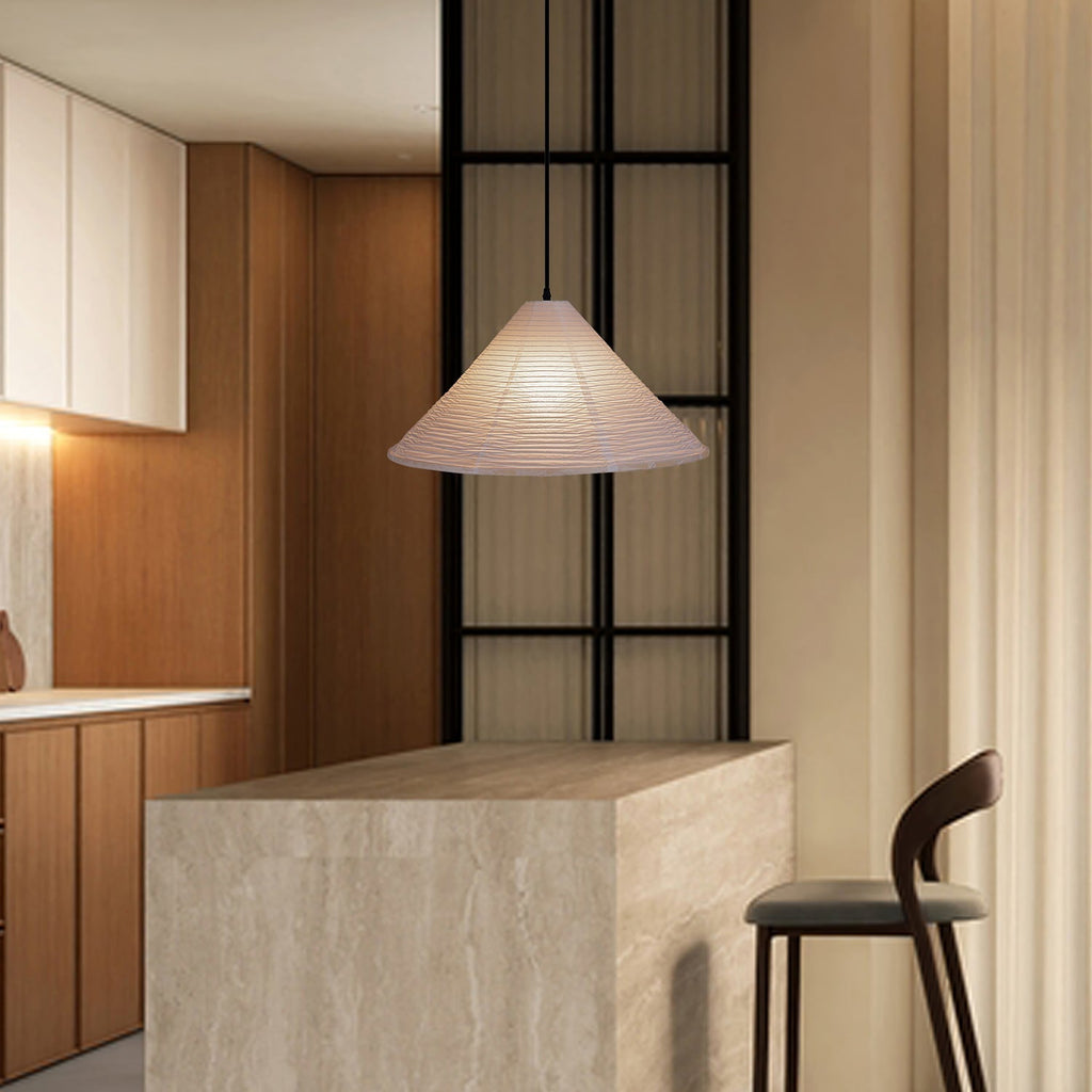 Idrisara Paper Pendant Light-Moonnatur