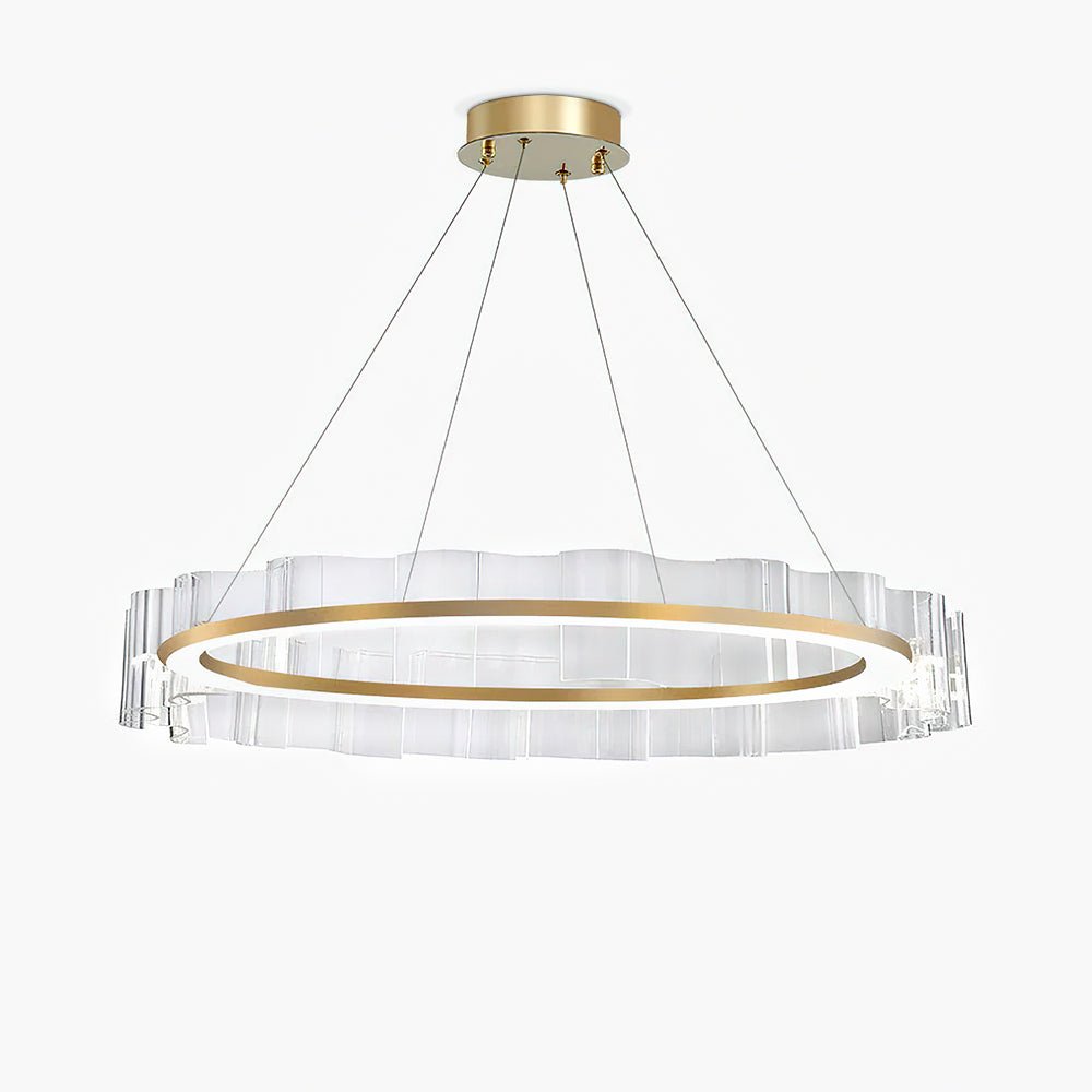 Oakenera Acrylic Chandelier-Moonnatur