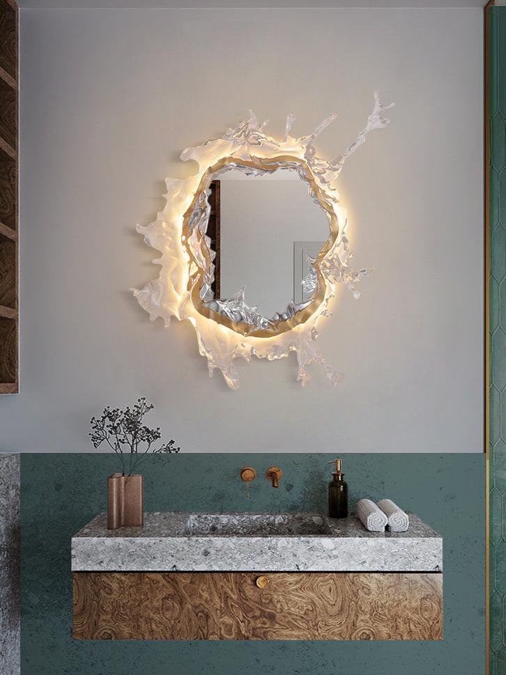 Finrena Mirror Wall Light-Moonnatur