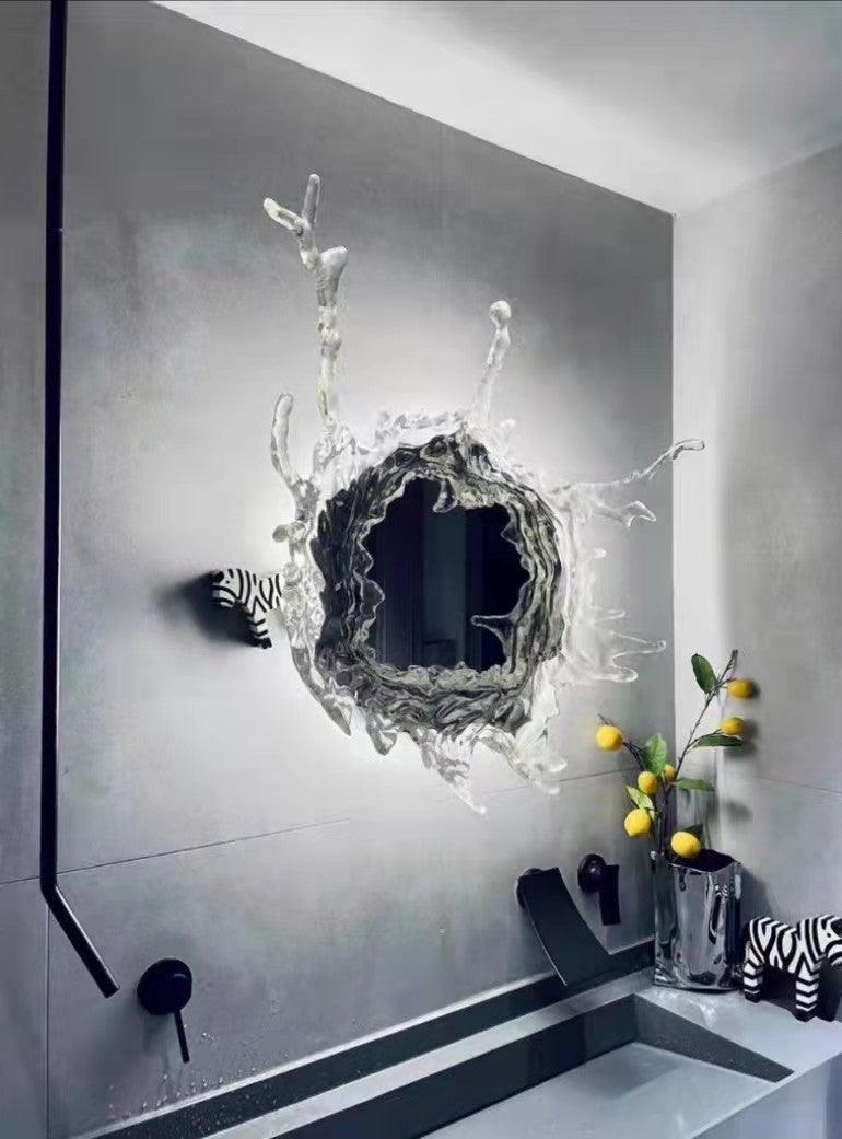 Finrena Mirror Wall Light-Moonnatur