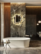Finrena Mirror Wall Light-Moonnatur