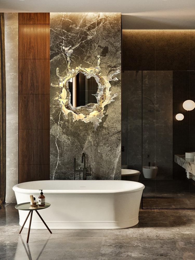 Finrena Mirror Wall Light-Moonnatur