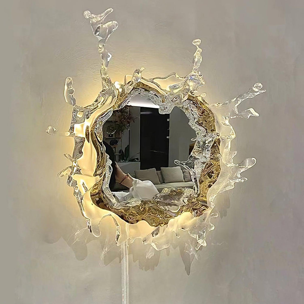 Finrena Mirror Wall Light-Moonnatur