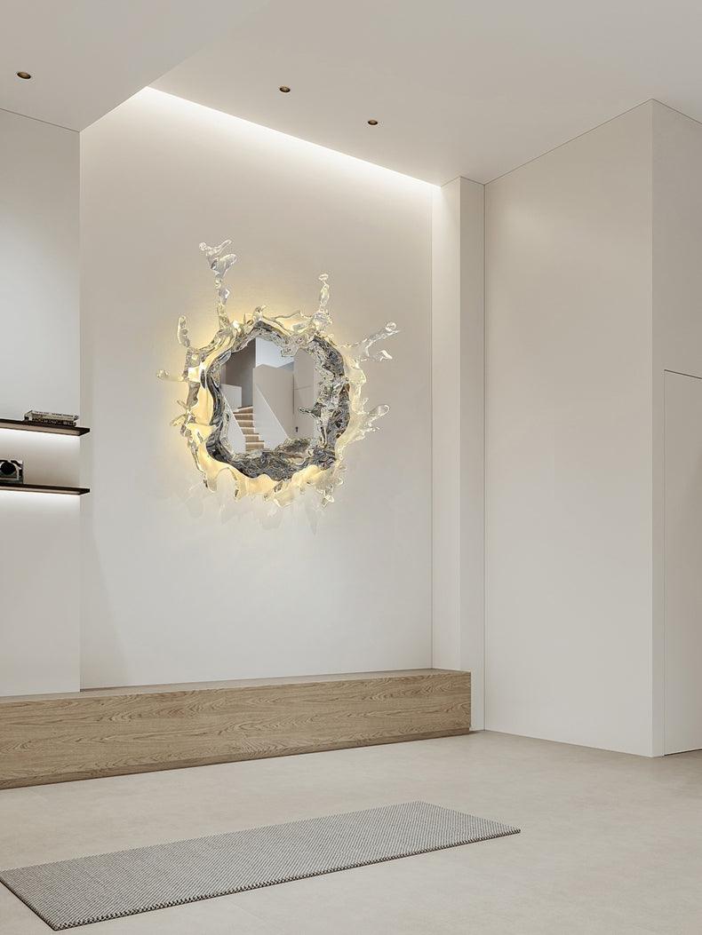 Finrena Mirror Wall Light-Moonnatur