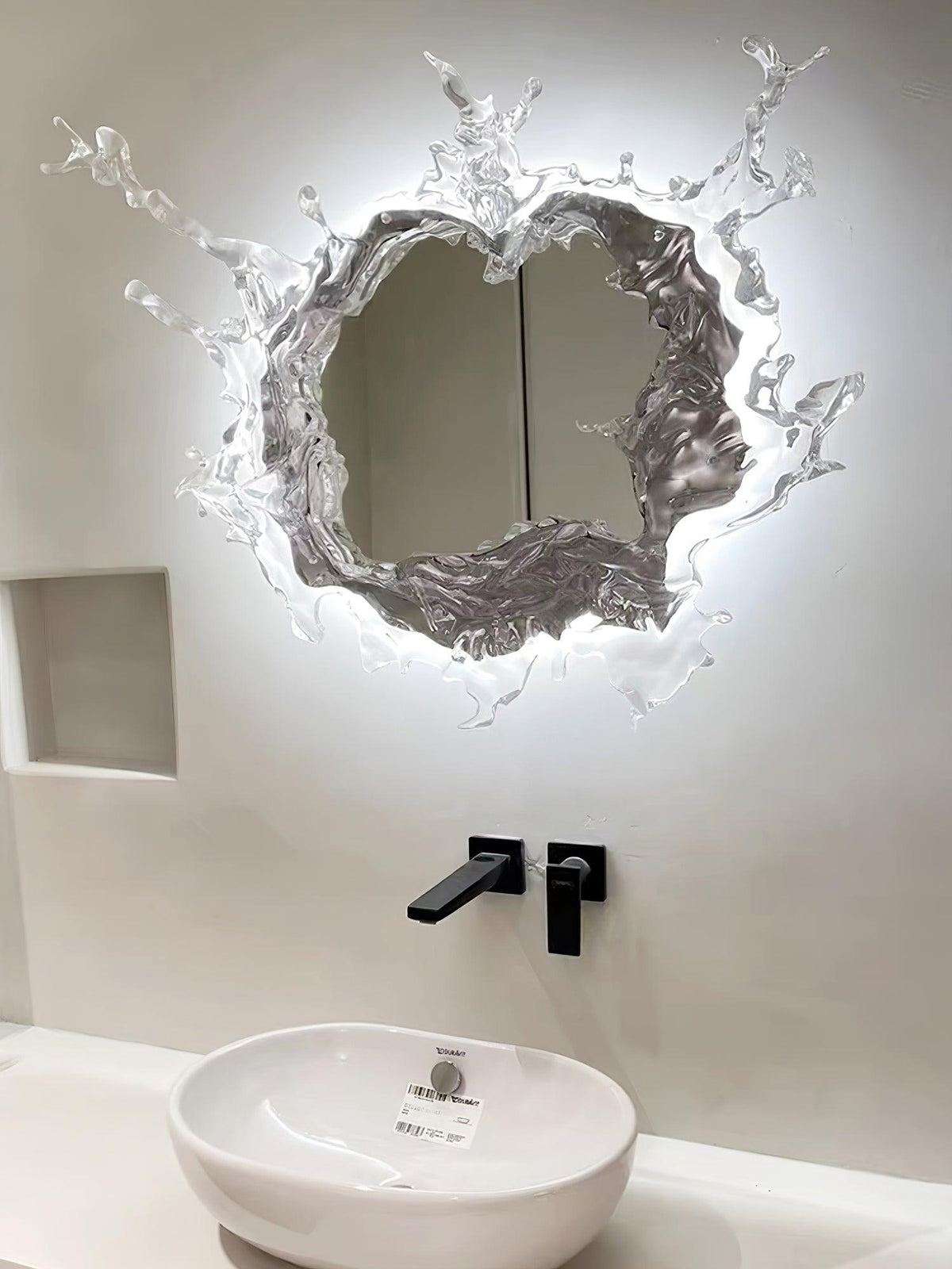 Finrena Mirror Wall Light-Moonnatur