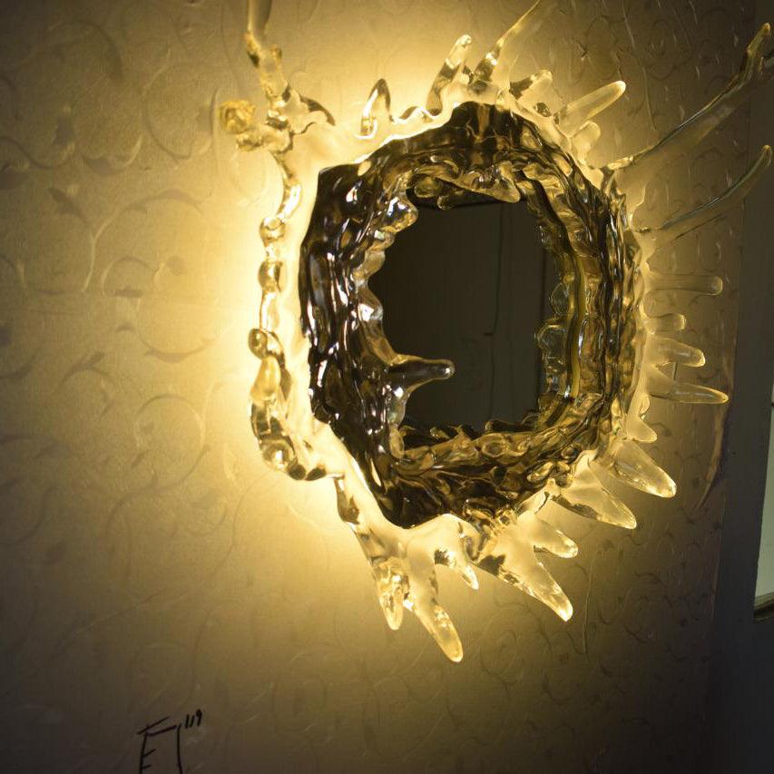 Finrena Mirror Wall Light-Moonnatur