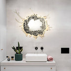Finrena Mirror Wall Light-Moonnatur