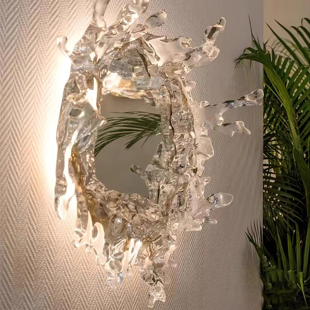 Finrena Mirror Wall Light-Moonnatur