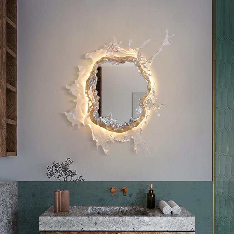 Finrena Mirror Wall Light-Moonnatur