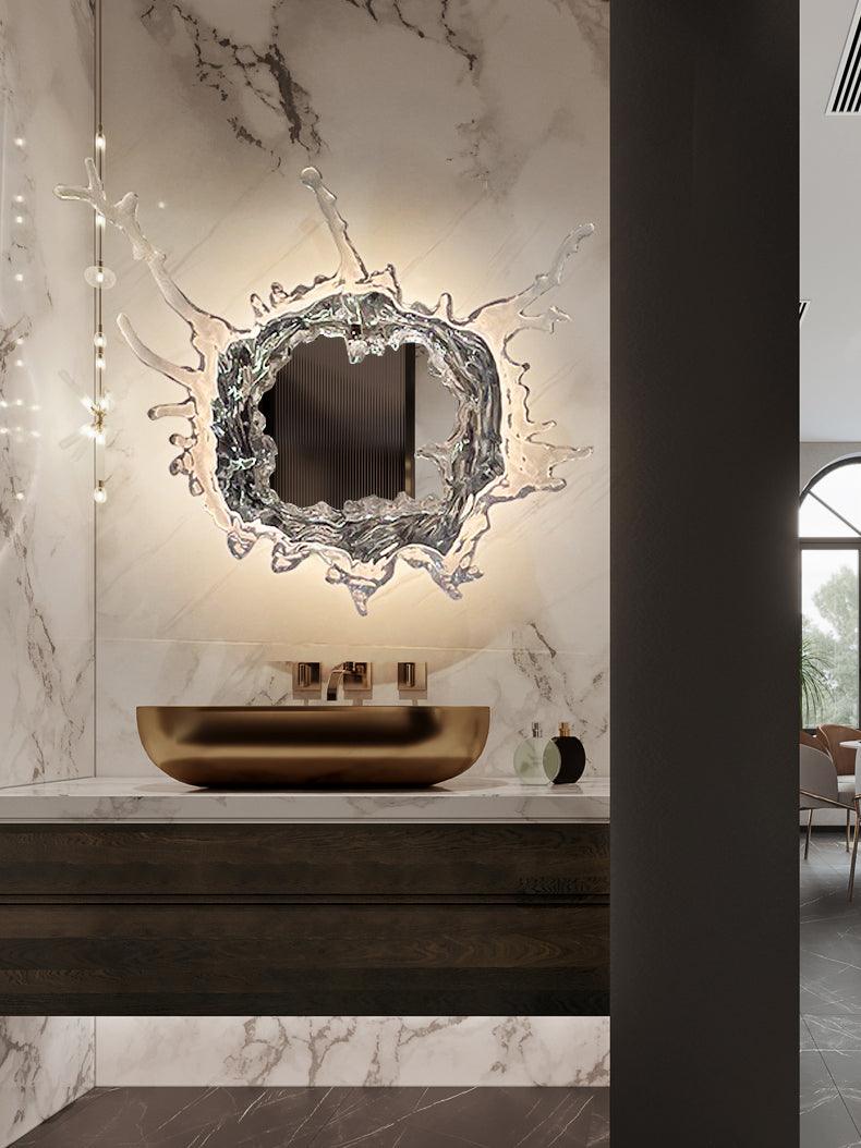 Finrena Mirror Wall Light-Moonnatur