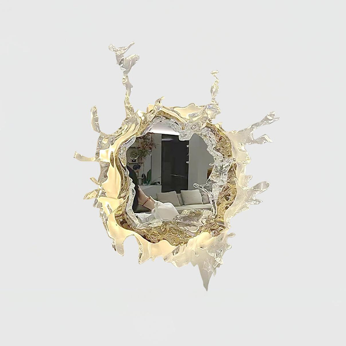 Finrena Mirror Wall Light-Moonnatur