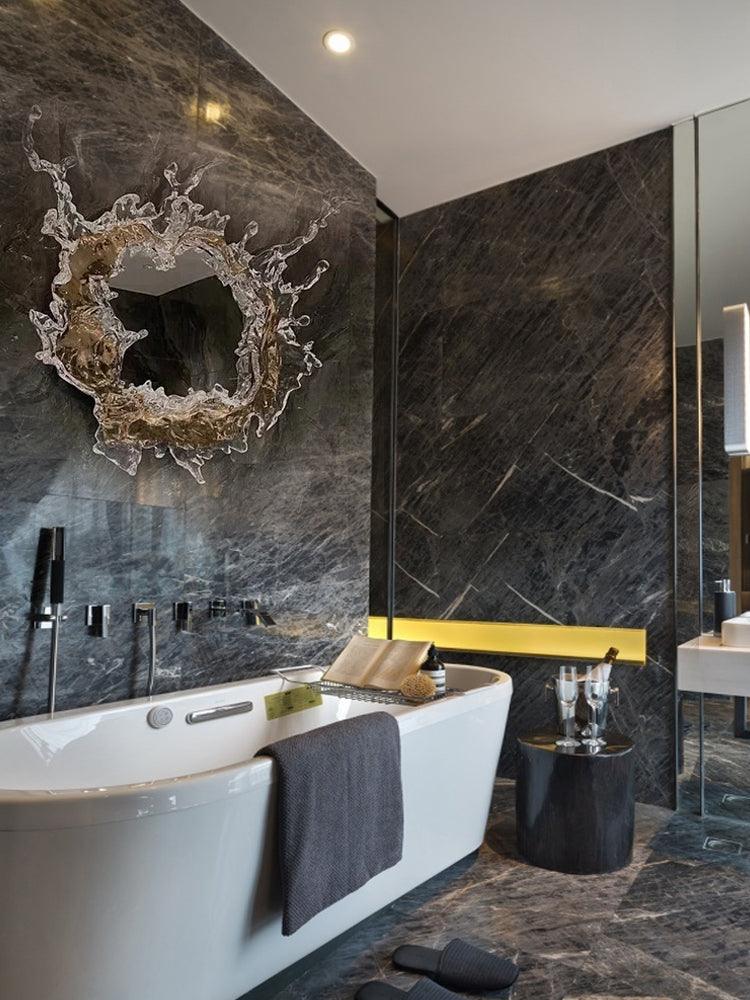 Finrena Mirror Wall Light-Moonnatur
