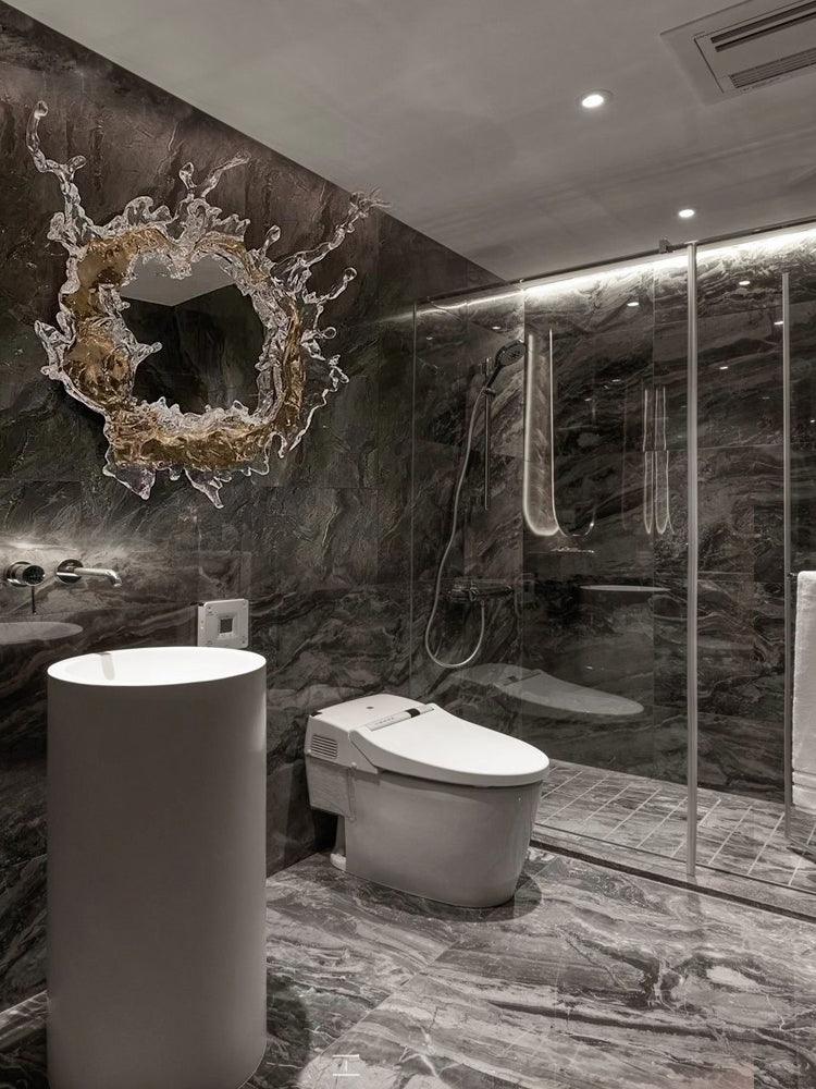 Finrena Mirror Wall Light-Moonnatur