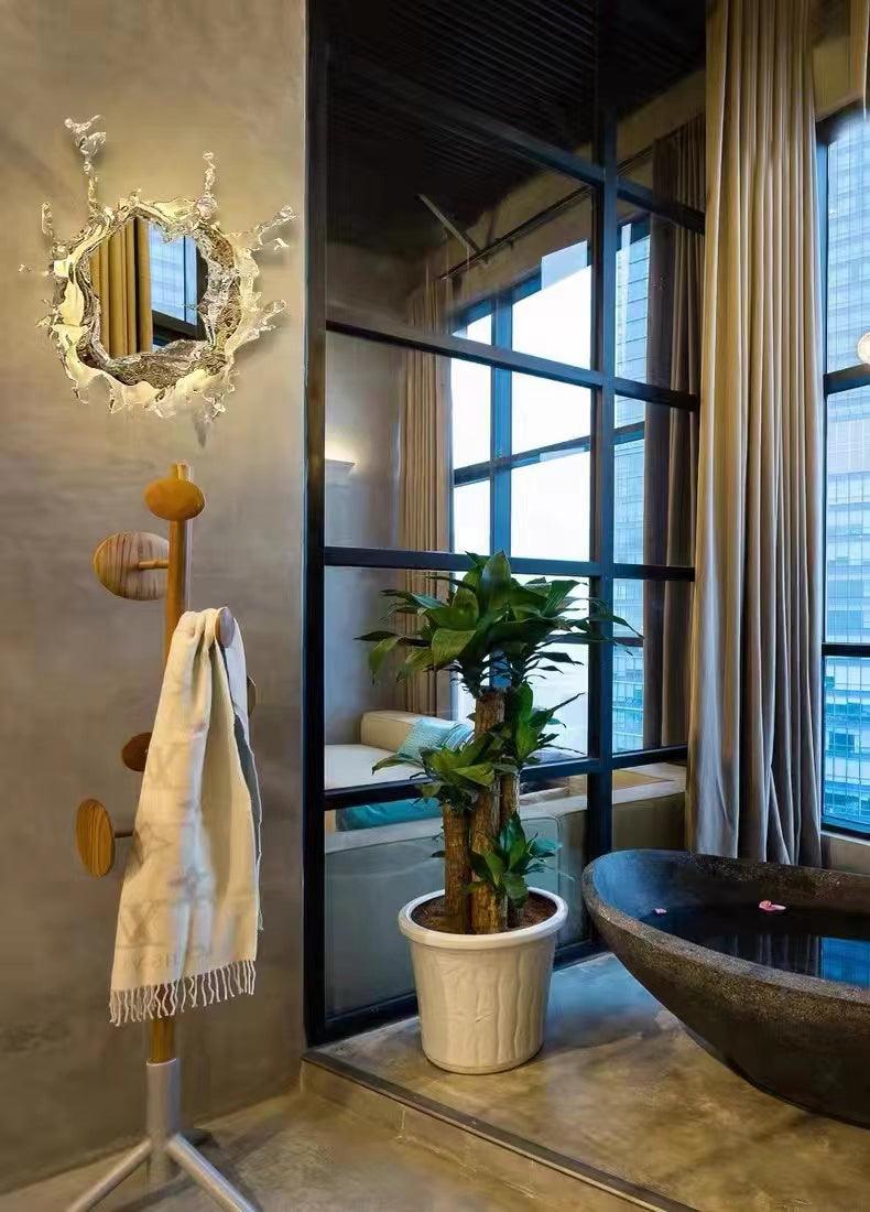 Finrena Mirror Wall Light-Moonnatur