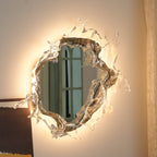 Finrena Mirror Wall Light-Moonnatur
