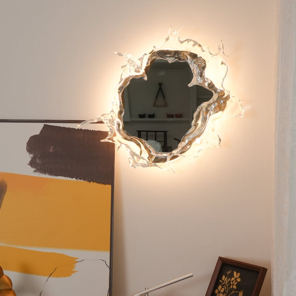 Finrena Mirror Wall Light-Moonnatur