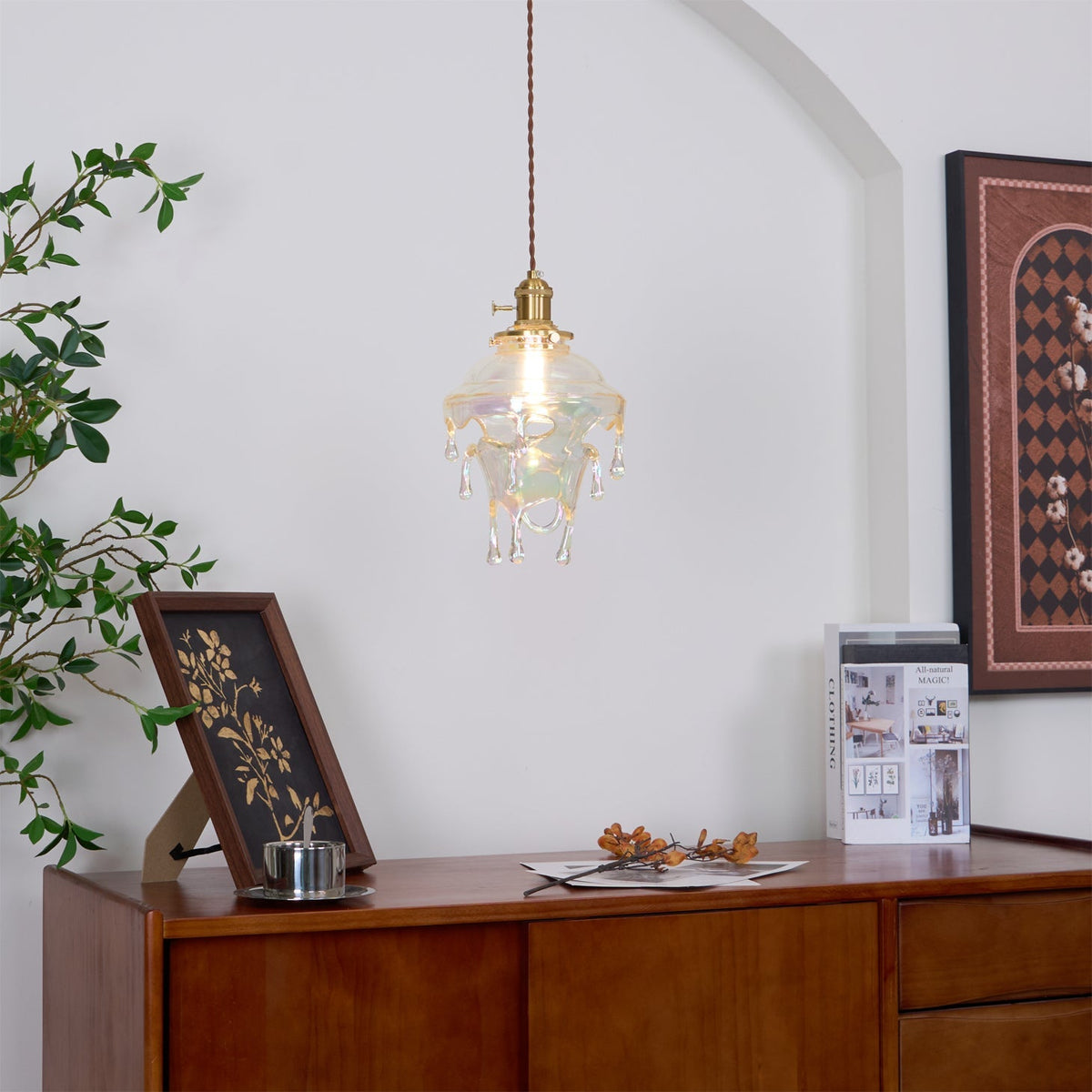 Inverfield Resin Pendant Light-Moonnatur