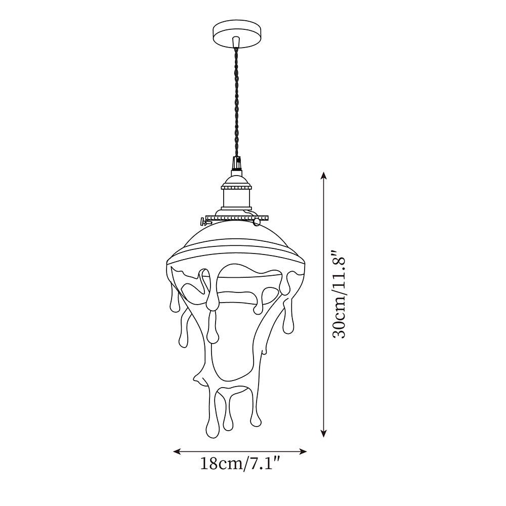 Inverfield Resin Pendant Light-Moonnatur