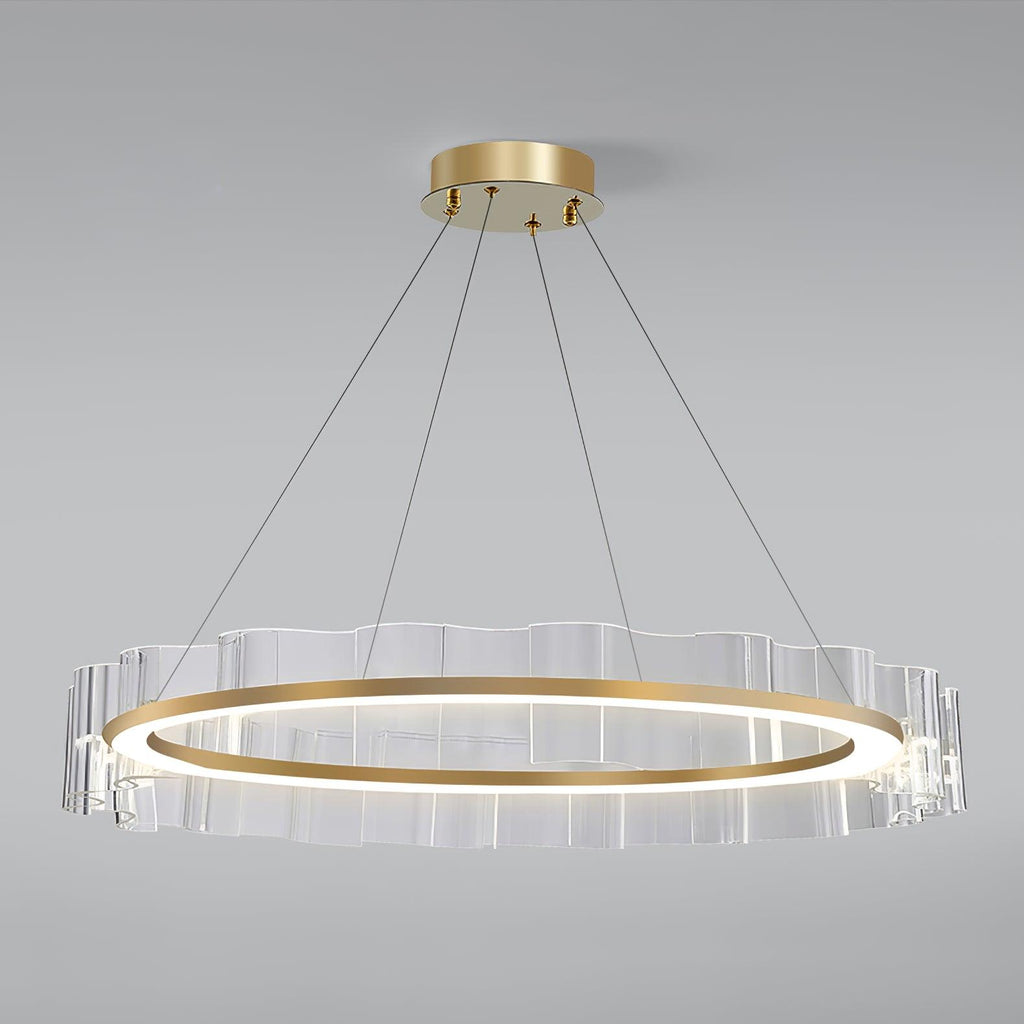 Oakenera Acrylic Chandelier-Moonnatur