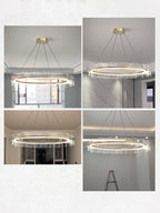 Oakenera Acrylic Chandelier-Moonnatur