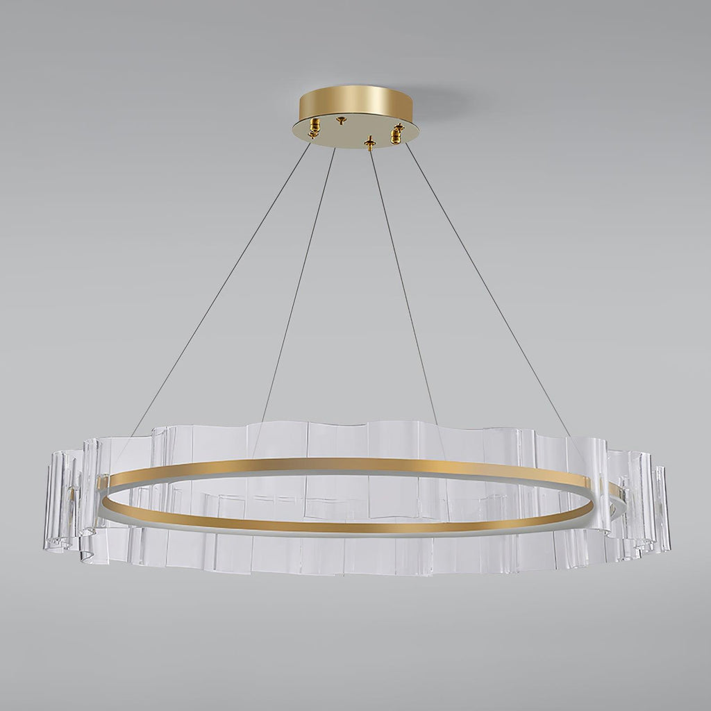 Oakenera Acrylic Chandelier-Moonnatur
