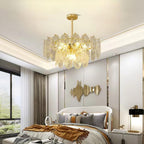 Briarden Glass Chandelier-Moonnatur