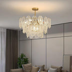 Briarden Glass Chandelier-Moonnatur
